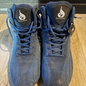 Ryderwear Navy High-Top Sneakers